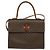 Céline Borsa a mano in tela Macadam CELINE in pelle PVC 2 in 1 marrone oro Auth BD1624 D'oro - vista 13