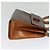 Céline Borsa a mano in tela Macadam CELINE in pelle PVC 2 in 1 marrone oro Auth BD1624 D'oro - vista 4