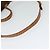 Céline Borsa a mano in tela Macadam CELINE in pelle PVC 2 in 1 marrone oro Auth BD1624 D'oro - vista 9
