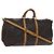 LOUIS VUITTON Monogram Keepall Bandouliere 60 Borsa Boston M41412 LV Auth 117009 Monogramma