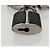 LOUIS VUITTON Monogram Eclipse Portachiavi LV Lock Charm M61951 LV Auth 116012 Monogramma - vista 6