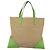 PRADA Bolsa Tote Lona Bege Prata Auth BD1531 - vista 2