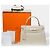 Hermès Sac HERMES Kelly 28 en Cuir Beige - 102628 - vue 2