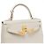 Hermès Sac HERMES Kelly 28 en Cuir Beige - 102628 - vue 8