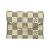 Cartera Victorine Damier Azur de Louis Vuitton Beige Crudo