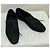 Scarpe stringate smoking glitterate Saint Laurent Nere Nero Metallico - vista 10