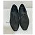 Scarpe stringate smoking glitterate Saint Laurent Nere Nero Metallico - vista 3