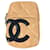 Chanel Cambon Line CC Cigarette Case Black Beige