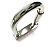 Chanel 02C CC Coco Marchio Logo Portachiavi Argento Rosa - vista 6