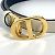Christian Dior Dior CD Buckle Accessory Belt White - view 4