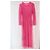 Leslie Amon Strandkleid aus Polyester Rosa S Pink - Ansicht 2