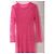 Leslie Amon Strandkleid aus Polyester Rosa S Pink - Ansicht 5