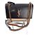 Saint Laurent Sunset Handtasche aus Leder schwarz beige