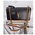 Saint Laurent Sunset Handtasche aus Leder schwarz beige - Ansicht 2