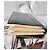 Saint Laurent Sunset Handtasche aus Leder schwarz beige - Ansicht 9