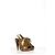 Burberry Slingback-Absätze aus olivgrünem Lackleder - Ansicht 10
