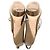 Burberry Slingback-Absätze aus olivgrünem Lackleder - Ansicht 6