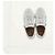 Tênis May London de Giuseppe Zanotti em glitter branco Prata - vista 13