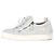 Tênis May London de Giuseppe Zanotti em glitter branco Prata - vista 4