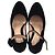 Pompes Mary Jane Gianvito Rossi en daim noir - vue 3