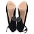 Pompes Mary Jane Gianvito Rossi en daim noir - vue 6