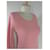 Autre Marque Dear Cashmere Rosa Melange Baumwolle Kaschmir Pullover Bluse M Pink - Ansicht 3