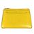 Hermès Funda para tarjetas amarilla Hermes Amarillo
