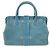 Borsa Tote Louis Vuitton Suhali Angenieux PM Blu - vista 2