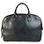 Borsa Boston in pelle nera Gucci Nero