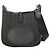 Hermès Borsa Evelyn 2 PM con logo perforato Hermes Nero