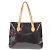 Borsa tote Brentwood in Monogram Vernis Louis Vuitton Bordò Porpora - vista 2
