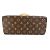Borsa Petit Palais PM Monogramma Louis Vuitton Marrone - vista 5