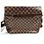 Borsa Damier Shelton MM di Louis Vuitton Marrone - vista 2