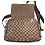 Borsa Damier Shelton MM di Louis Vuitton Marrone - vista 7
