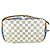 Néonoé Borsa NeoNoe Trunk Estiva Damier Azur di Louis Vuitton Bianco - vista 3
