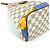 Néonoé Borsa NeoNoe Trunk Estiva Damier Azur di Louis Vuitton Bianco - vista 5