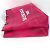 Borsa a spalla Balenciaga 741605 Mesh con pochette Duty Free grande logo Rosa Bianco - vista 3