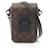 Louis Vuitton S-Lock Vertical Wearable Wallet Shoulder Bag Brown Black Leather Cloth  ref.2155735