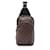 Louis Vuitton Avenue Sling Bag Brown Black Leather Plastic  ref.2155771