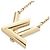 Collana LV Twist GO-14 di Louis Vuitton D'oro