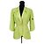 Thierry Mugler Hellgrüner Mugler-Blazer aus den 80ern