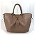 Borsa Motherine MM in Monogram Empreinte Louis Vuitton Beige - vista 2