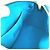 Borsa Louis Vuitton Monogram Nanogram Speedy Bandoulière Blu - vista 11