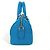 Borsa Louis Vuitton Monogram Nanogram Speedy Bandoulière Blu - vista 5