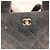 Borsa a Spalla Chanel Matelassé CC Coco Mark Turnlock Nero - vista 18