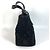 Borsa a Spalla Chanel Matelassé CC Coco Mark Turnlock Nero - vista 4