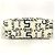 Borsa Clutch Chanel Bi-C Line Bianco Blu navy - vista 5