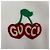 Gucci Conjunto de moletom de poliéster e algodão off-white com logo de cereja Fora de branco - vista 14