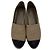 Timeless Chanel Flache Leder Schuhe mit Kappenzehen 40 Beige - Ansicht 2