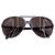 Chanel Pilot-Acetat-Sonnenbrille lila